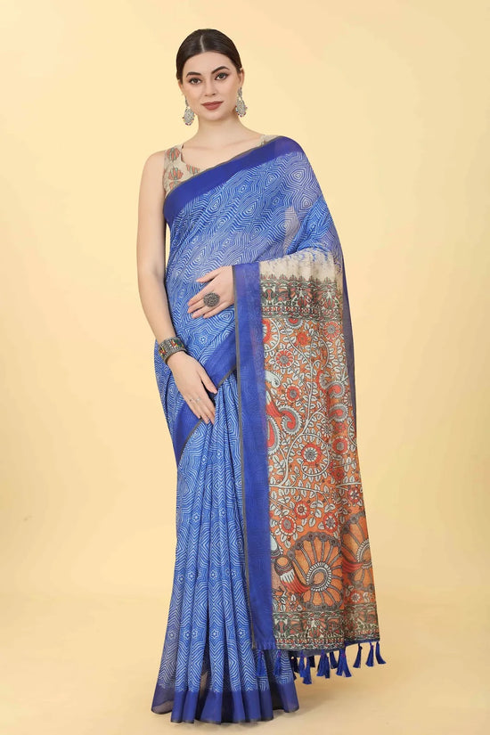 Dreamy Pastel Charm Saree-SZ-INDIGO-1426