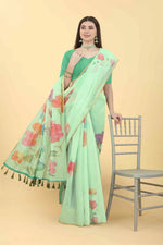 Vibrant Floral Wonder Saree-SZ-ANIKA-LGN-1405