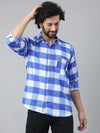 Hangup Men Standard Checkered Shirts-8006_Print_Shirt