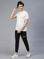 Rigo Black Text Print Jogger