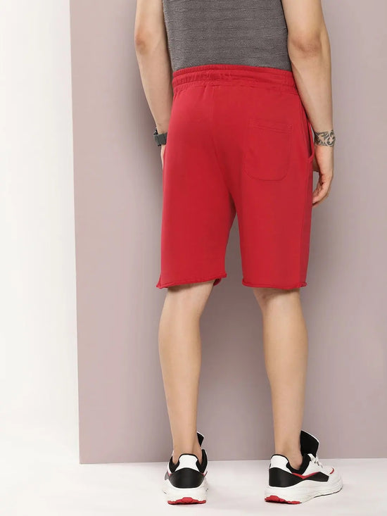 Dillinger Red Solid shorts