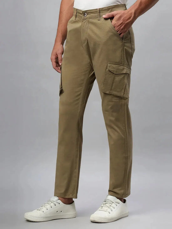 Cargos with Neon Zip and 6 pockets-Beige-HZC9120-30