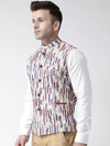 Hangup Men Standard Printed Men's Indian Wear-145A_Printed_Nehru