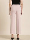 Women Pink Striped Parallel Trouser-IM-10111-Pink