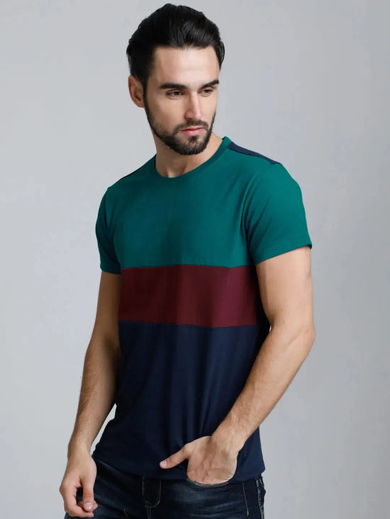 Dillinger Men's Colourblocked T-Shirt