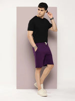 Dillinger Purple Solid shorts