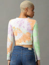 Women's Multi Tie Dye Crop Top-AE-10523-Multi