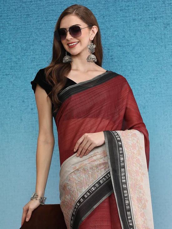 Bold Chic Elegance Saree-SZ-DGNARI2-MR-2177