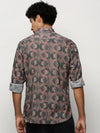 Men Multi Geometrical Shirt-PRISM-M204-1609-Multi