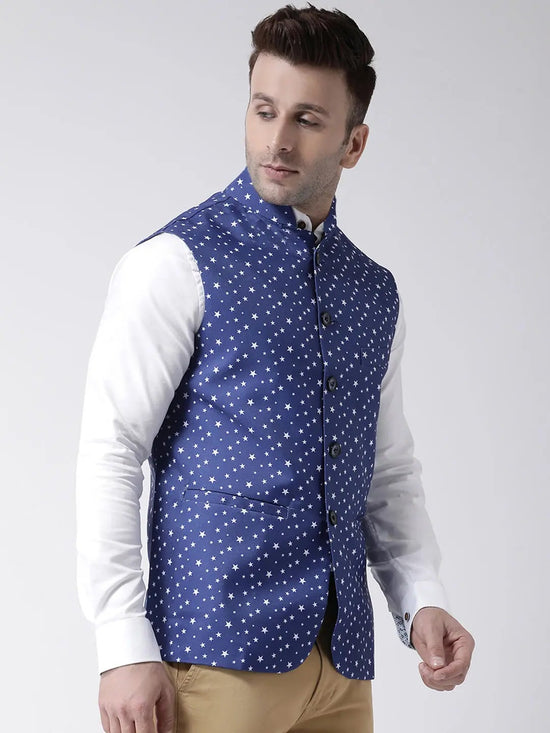 Hangup Men Standard Printed Men's Indian Wear-143A_Printed_Nehru