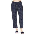 Smarty Pants Women's Cotton Checks & Floral Print Night Suit-SMNSP-815B-S