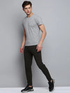 Men Green Solid Casual Track Pant-WG-984-Olive