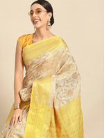 Shimmering Bridal Aura Saree-SZ-ANAMIKA-YL-1335