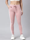 Women Solid Slim Fit Peach Track Pant-AF-1612-Peach