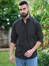 Dillinger Men's Printed Shirt-DLMSRT008BLK-S