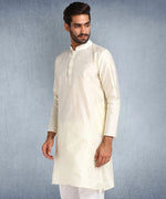 Hangup Men Standard Solid Men's Indian Wear-OffWhite_8_W14_Lkurta