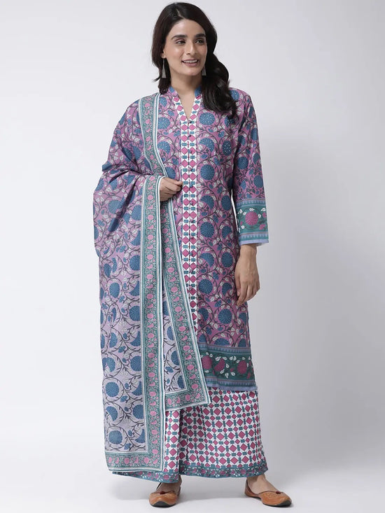 Hangup Women Standard Printed Indian Ethnic Set-X11_3Pc_KurtaSet