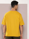 Dillinger Mustard Graphic Oversized T-shirt-DLMOV240AWD-S