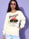 Dillinger White Oversized Sweatshirt