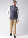 Hangup Men Standard Printed Men's Indian Wear-77APrintedNehru