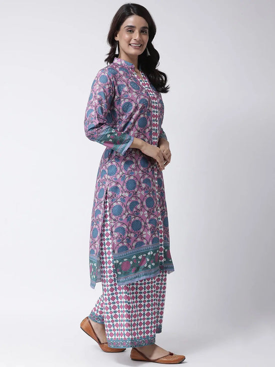 Hangup Women Standard Printed Indian Ethnic Set-X11_3Pc_KurtaSet