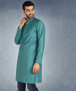 Hangup Men Standard Striped Men's Indian Wear-ST1111262_Green_Lkurta