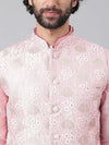 Hangup Men Standard Embroidered Men's Indian Wear-192A_Emb_Nehru