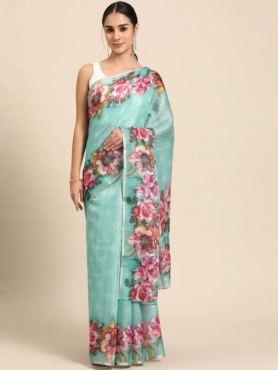 Blooming Radiance Aura Saree-SZ-DGTRIJAL1-TL-2146