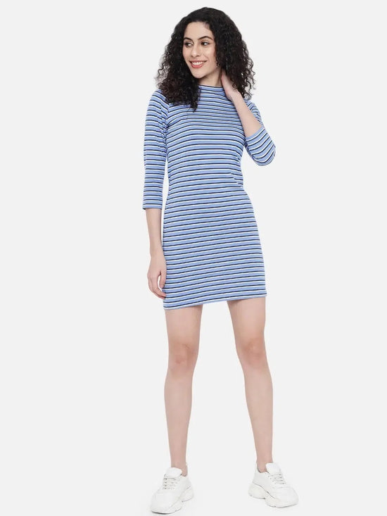 Blue Stripe Dress