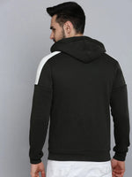 Men Green Solid Sweatshirt-LBR-1547-Olive