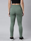 Women Solid Slim Fit Green Track Pant-AF-1899-Green