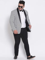 Hangup Men Standard Solid Men Formalwear-D115_Tuxedo_Blazer1