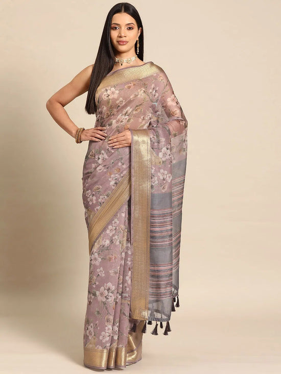 Dreamy Pastel Harmony Saree-SZKLD000-1481