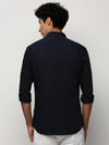 Men Navy Solid Shirt-LANCEPLAIN-218-Navyblue