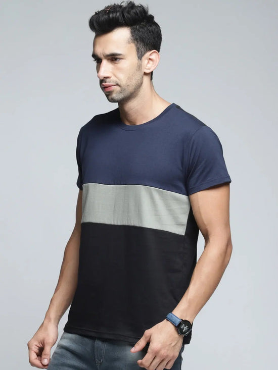 Dillinger Men's Colourblocked T-Shirt