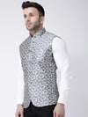 Hangup Men Standard Solid Men's Indian Wear-126AJacquardNehru