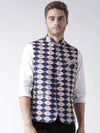 Hangup Men Standard Printed Men's Indian Wear-32APrintedNehru