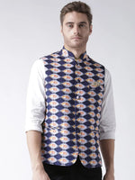 Hangup Men Standard Printed Men's Indian Wear-32APrintedNehru