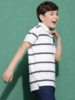 Lil Tomatoes Boys Cotton Polo T-shirt-GBT-S24-1147_CHARCOAL_30