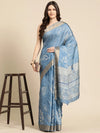 Dazzling Ornate Radiance Saree-SZ-IVY-BU-2000