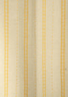 Aster linen minimal design curtain for living room - Room darkening - Mustard - Pack of 1-240423037