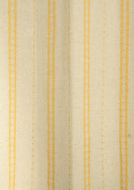 Aster linen minimal design curtain for living room - Room darkening - Mustard - Pack of 1-240423037