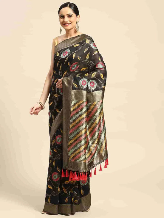 Embellished Royal Grace Saree-SZ-ESHA2-BL-1594