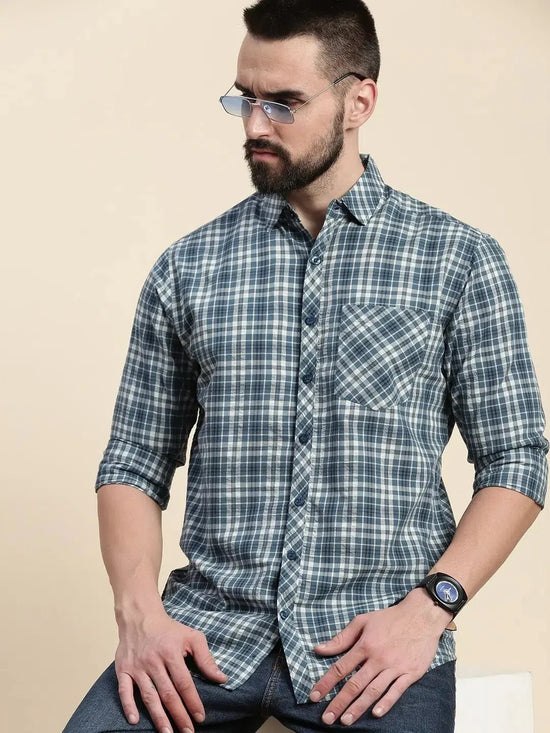 Dillinger Multi coloured Checked Regular Shirt-DLMSRTCHKD010-S