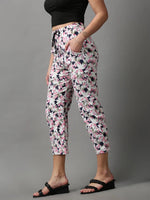 Women's Multi Printed Trouser-AE-10423-Multi