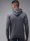 Men Grey Solid Sweatshirt-OTSS-23-Grey