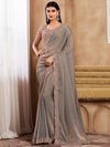 Saree Mall Women's Satin  Metallic Embellished Designer Saree With Blouse Piece-SRVATN7907