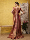 Shimmering Celebration Drape Saree-SZ-DGRITU-2103