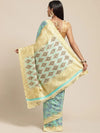 Green Printed Art Silk Saree-VSAR1228a-Standard