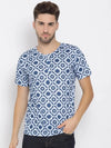 Hangup Men Standard Printed T-Shirts-32T_Henley_Print_TShirt